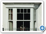 PVCu sliding sash bay windows